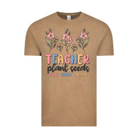 Vintage Coffee teacher plant seeds that grow forever Vintage Tee - MaliasSmallBusiness