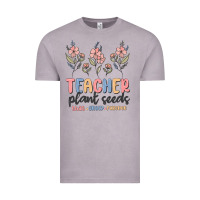 Vintage Zinc teacher plant seeds that grow forever Vintage Tee - MaliasSmallBusiness