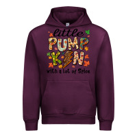 Mauve Wine little pumpkin with a lot of spice Urban Hoodie - MaliasSmallBusiness