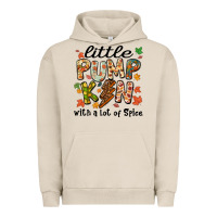 Pigment French Oak little pumpkin with a lot of spice Urban Hoodie - MaliasSmallBusiness
