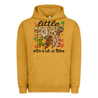 Pigment Peanut Butter little pumpkin with a lot of spice Urban Hoodie - MaliasSmallBusiness