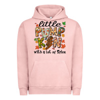 Pigment Salmon little pumpkin with a lot of spice Urban Hoodie - MaliasSmallBusiness