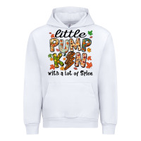 White little pumpkin with a lot of spice Urban Hoodie - MaliasSmallBusiness