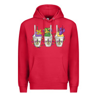 Cardinal mardi gras snowballs Premium Hoodie - MaliasSmallBusiness
