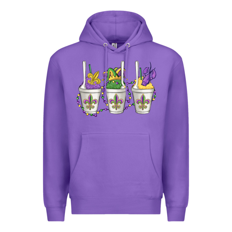 Mardi Gras Snowballs Premium Hoodie by MaliasSmallBusiness | Teevron