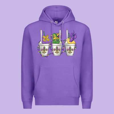 Mardi Gras Snowballs Premium Hoodie Designed By Maliassmallbusiness