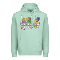 Seafoam mardi gras snowballs Premium Hoodie - MaliasSmallBusiness