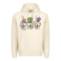Tofu mardi gras snowballs Premium Hoodie - MaliasSmallBusiness
