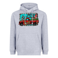 Heather Grey truck merry christmas Heavyweight Hoodie - JahusDesignShop