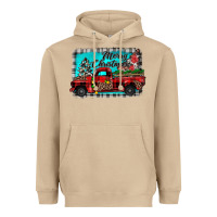 Mushroom truck merry christmas Heavyweight Hoodie - JahusDesignShop