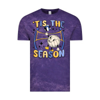 Cloud Purple tis the season volleyball Vintage Tee - MaliasSmallBusiness