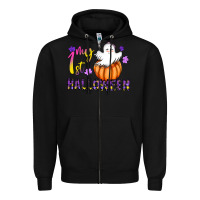 Black my 1st halloween Zipper Hoodie - CowhideDigitalArt