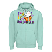 Seafoam my 1st halloween Zipper Hoodie - CowhideDigitalArt