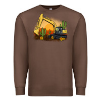 Chestnut excavator cactus sunflower sunset Premium Sweatshirt - Artiststas