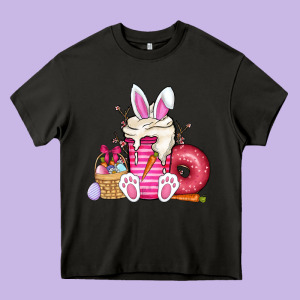 Easter Day Coffee Heavy Core Tee Designed By Cowhidedigitalart