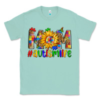 Seafoam mom #autism life Classic Tee - Zillion Design Studio