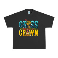 Pigment Black the cross before the crown Urban Heavy Tee - texasbilliewilder