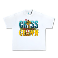 White the cross before the crown Urban Heavy Tee - texasbilliewilder