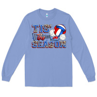 Colony Blue tis' the season volleyball Long Sleeve Tee - Zillion Design Studio