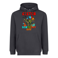 Smoke sister of the birthday boy t rex Heavyweight Hoodie - Artiststas