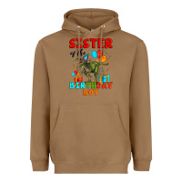 Toasted Coconut sister of the birthday boy t rex Heavyweight Hoodie - Artiststas