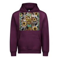 Mauve Wine Senior 2023 western Urban Hoodie - NancyCooperArtShop