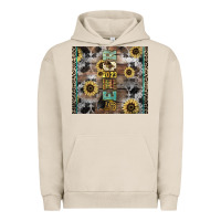 Pigment French Oak Senior 2023 western Urban Hoodie - NancyCooperArtShop