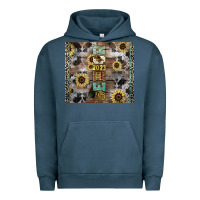 Pigment Midnight Navy Senior 2023 western Urban Hoodie - NancyCooperArtShop