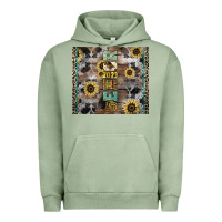 Pigment Oil Green Senior 2023 western Urban Hoodie - NancyCooperArtShop