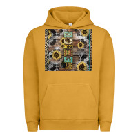 Pigment Peanut Butter Senior 2023 western Urban Hoodie - NancyCooperArtShop