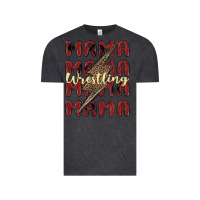 Vintage Black wrestling mama Vintage Tee - MaliasSmallBusiness