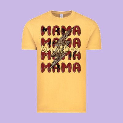 Vintage Tee wrestling mama