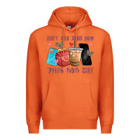 Carrot can't talk right now doing mom shit Premium Hoodie - MaliasSmallBusiness