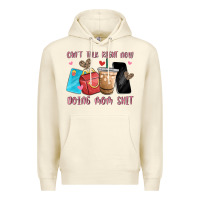 Sandshell can't talk right now doing mom shit Premium Hoodie - MaliasSmallBusiness