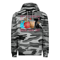 Slate Camo can't talk right now doing mom shit Premium Hoodie - MaliasSmallBusiness