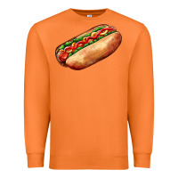 Carrot American hot dog Premium Sweatshirt - AdoDesignShop