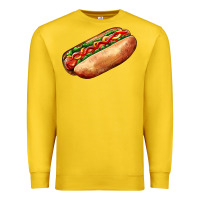 Lemon American hot dog Premium Sweatshirt - AdoDesignShop