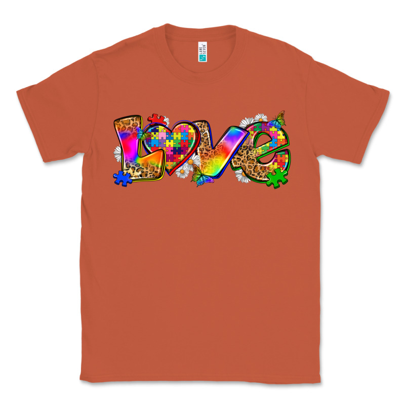 Love Autism Classic Tee by Zillion Design Studio | Teevron