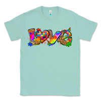 Seafoam love autism Classic Tee - Zillion Design Studio