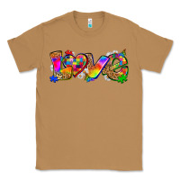 Toasted Coconut love autism Classic Tee - Zillion Design Studio
