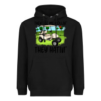Black they see me rollin' they hattin' Heavyweight Hoodie - Artiststas