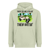 Matcha they see me rollin' they hattin' Heavyweight Hoodie - Artiststas