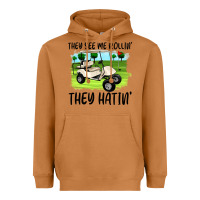 Meerkat they see me rollin' they hattin' Heavyweight Hoodie - Artiststas