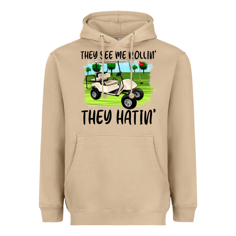 They See Me Rollin' They Hattin' Heavyweight Hoodie by Artiststas | Teevron