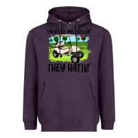 Plum they see me rollin' they hattin' Heavyweight Hoodie - Artiststas