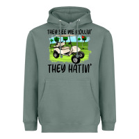 Sage they see me rollin' they hattin' Heavyweight Hoodie - Artiststas