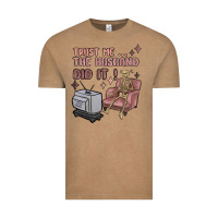 Vintage Coffee trust me the husband did it Vintage Tee - MaliasSmallBusiness