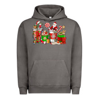 Pigment Tornado Santa coffee cups Urban Hoodie - NancyCooperArtShop