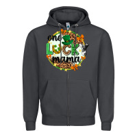 Smoke One lucky mama  St. Patricks Day Zipper Hoodie - Neo Western
