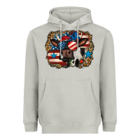 Moon Dust 4th of july cow Heavyweight Hoodie - Jasminsmagicworld